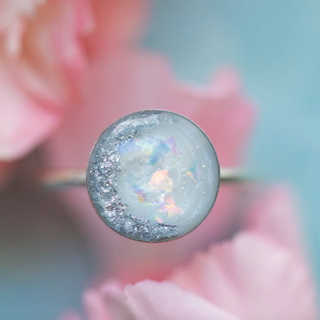 Milky Moon 10mm | Breast Milk Ring