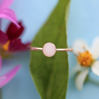 Milky Moon 5mm SOLO | Breastmilk Ring