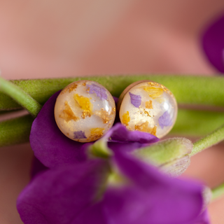 Milky Moon Studs | Breast Milk Earrings