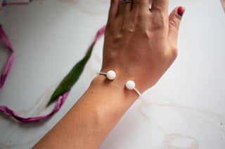 Milky Moon Bangle | Breastmilk Bracelet