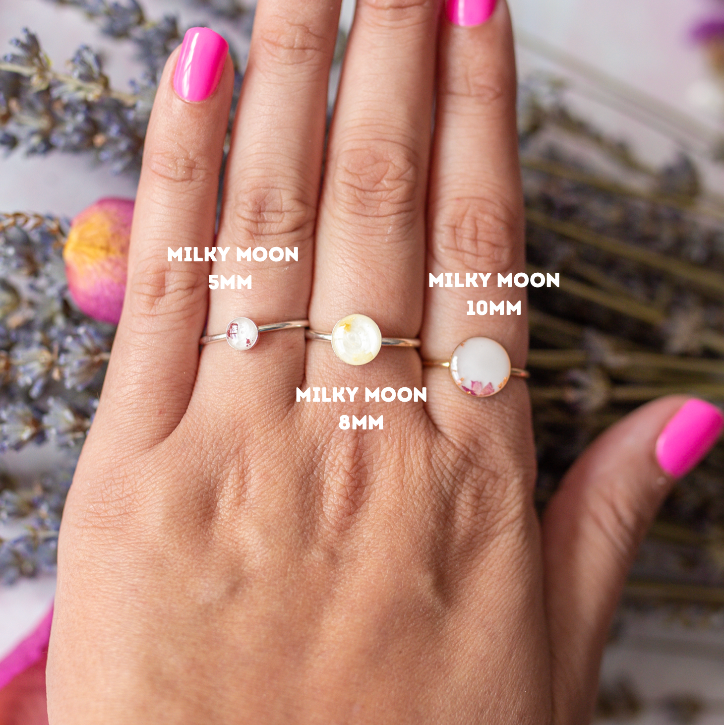 Ring made with breast milk deals